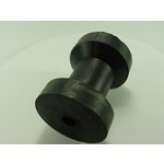 Gummirolle Bugrolle Schwarzer Gummi, <p>bohrung: 16 Mm<p>länge: 100 Mm<p>durchmesser: 75/40 Mm